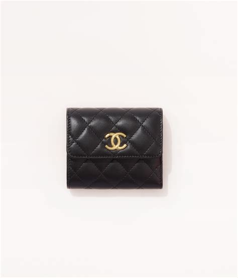 chanel wallet flip with button|Small leather goods — Fashion .